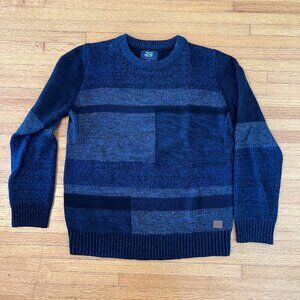 Deus Ex Machina - Indigo died knit sweater. Men's size L
